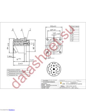 CA3102E36-9SB111 datasheet  