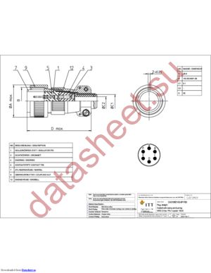 CA3106E14S-6PF80 datasheet  