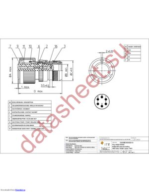 CA3106E14S-6SB15 datasheet  