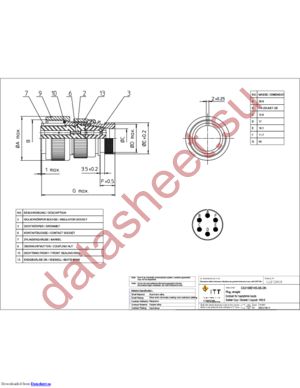 CA3106E14S-6SDN datasheet  