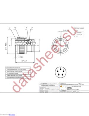 CA3106E16S-8SF80F42 datasheet  