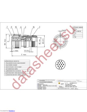 CA3106E20-27S15 datasheet  