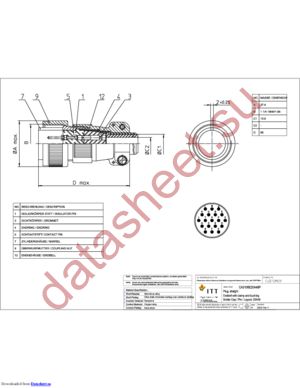 CA3106E20A48P datasheet  