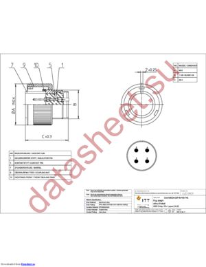 CA3106E24-22PBF80F42 datasheet  