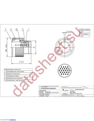 CA3106E24-28PBF42 datasheet  