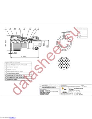 CA3106E28-21SXBF80 datasheet  