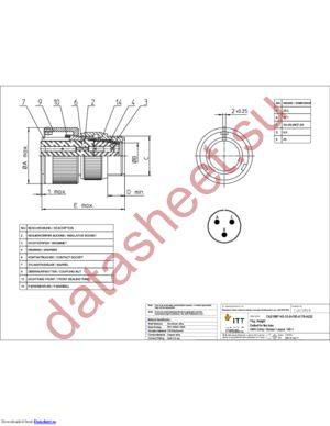 CA3106F14S-1SBF80A176A232 datasheet  