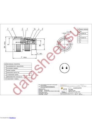 CA3106F14S-9PF80 datasheet  