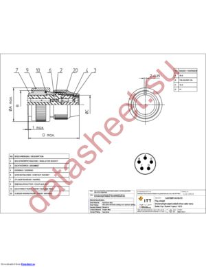 CA3106R14S-5SF0 datasheet  