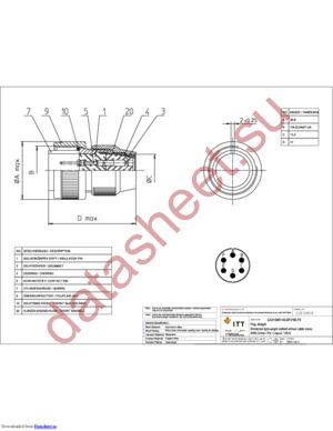 CA3106R14S-6PF80F0 datasheet  