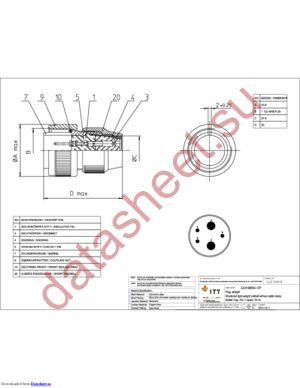 CA3106R24-12P datasheet  