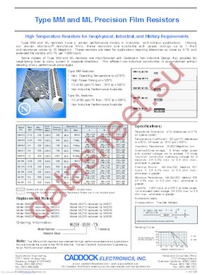 MM112 datasheet  