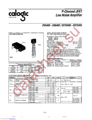 2N5460TR4 datasheet  