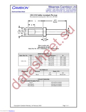 120-1134 datasheet  