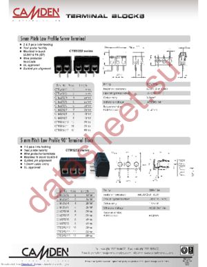 CTB5202/10 datasheet  