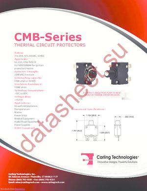 CMB-203-27G3N-B-A datasheet  