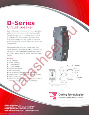 DA1-B0-14-610-121-C datasheet  