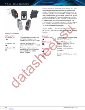 AA1-B0-34-615-3D1-C datasheet  