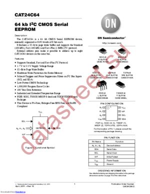 CAT24C64LI-GT2 datasheet  