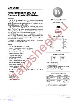 CAT3612 datasheet  