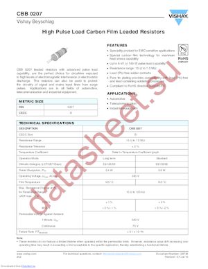 CBB0207004701GC100 datasheet  