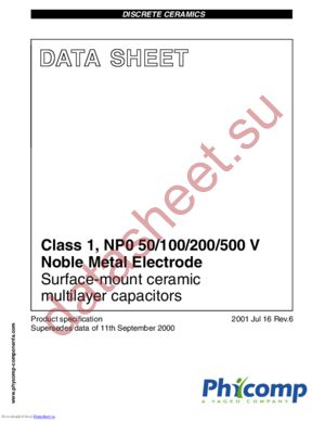 CC1206JRNPO9BN471 datasheet  