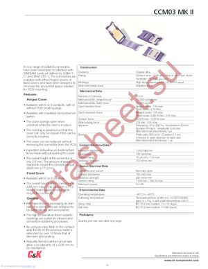 CCM03-3001LFTR102 datasheet  