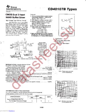 CD40107BPS datasheet  