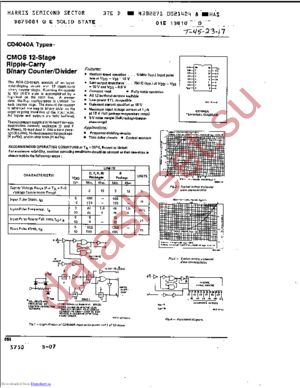 CD4040AD datasheet  