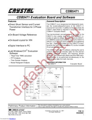 CDB5451 datasheet  