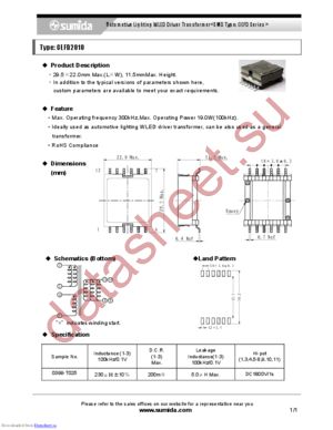 cefd2010 datasheet  