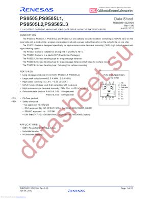 PS9505L3-AX datasheet  