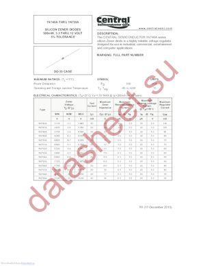 1N750A TR datasheet  