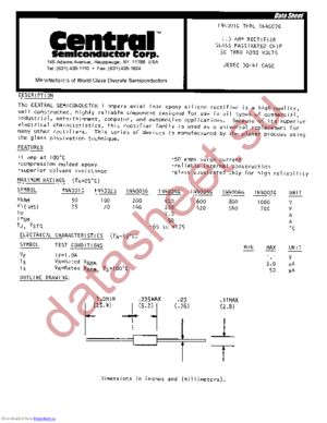 1N4002GLEADFREE datasheet  