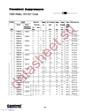 1N6268ATRLEADFREE datasheet  