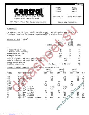 2N3568 datasheet  