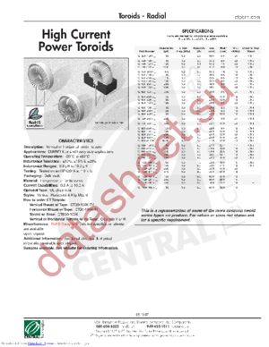 CT141F-100K-L datasheet  