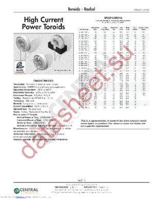 CT141F-100K datasheet  