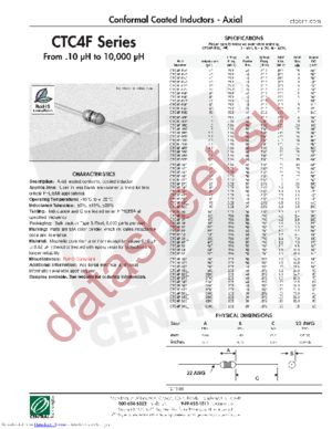 CTC4F-180K datasheet  