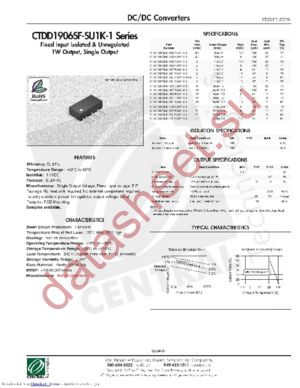 CTDD1906SF-0512-SU1K-1 datasheet  