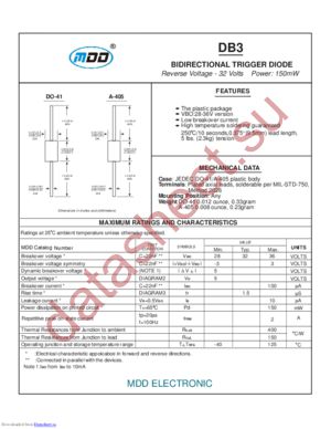 DB3_1 datasheet  