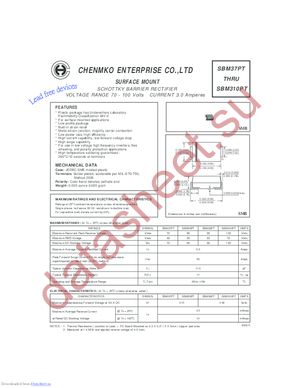 SBM38PT datasheet  