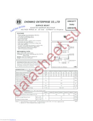 SBM56PT datasheet  