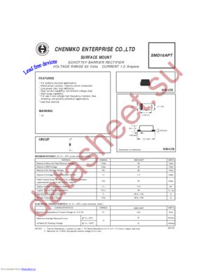 SMD16APT datasheet  