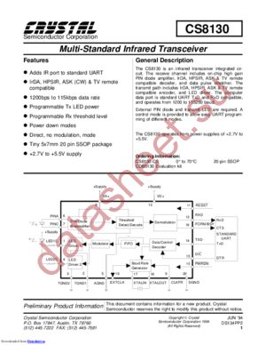 CS8130CS datasheet  