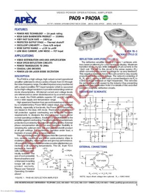 PA09A datasheet  