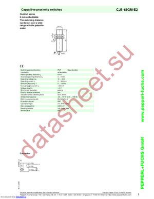 CJ8-18GM-E2 datasheet  