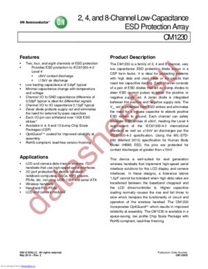 CM1230 datasheet  