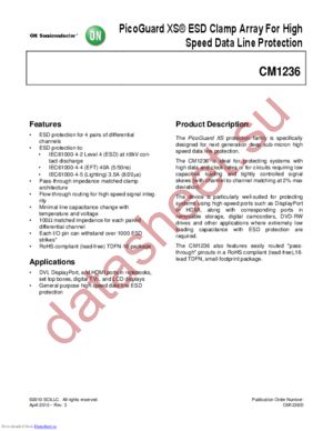 CM1236 datasheet  