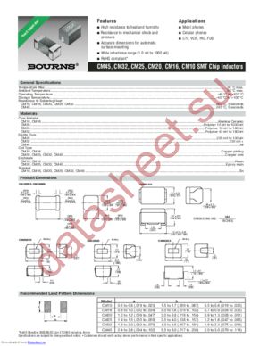 CM322522-390JL datasheet  